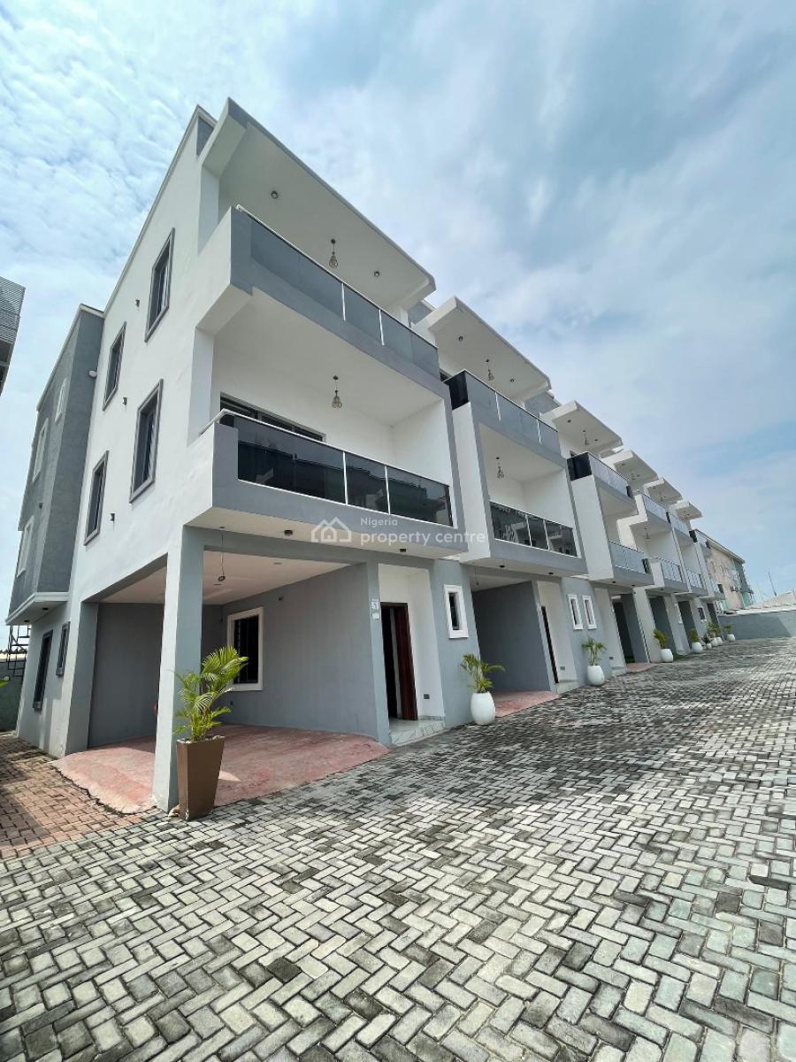 Modestly Built 4bed Terrace Duplex with Bq in Ikate, Ikate ,lekki ,lagos ,nigeria, Ikate, Lekki, Lagos, Terraced Duplex for Sale