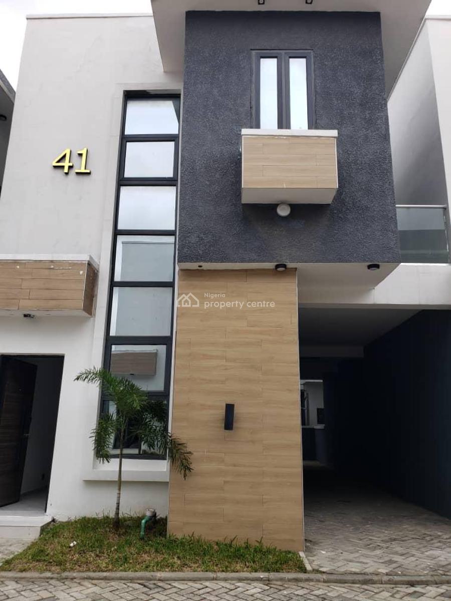 Newly Built 3 Bedroom Terrace Duplex with Bq, Lekki Palm City, Ajah, Lagos, Terraced Duplex for Sale