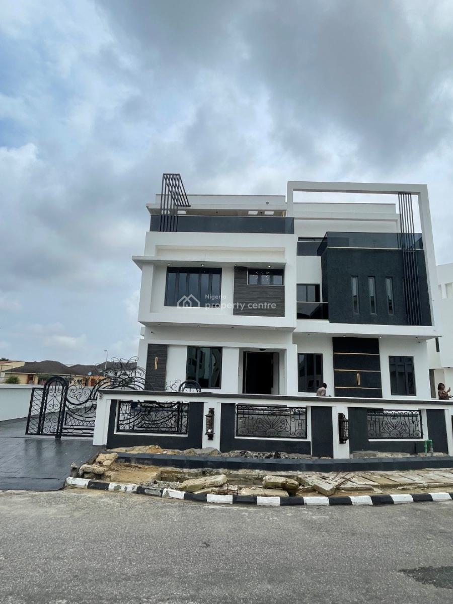 Luxurious and Spacious 6bed Mansion, with Cinema, Swimming Pool, Gym, Pinnock, Osapa, Lekki, Lagos, Detached Duplex for Sale