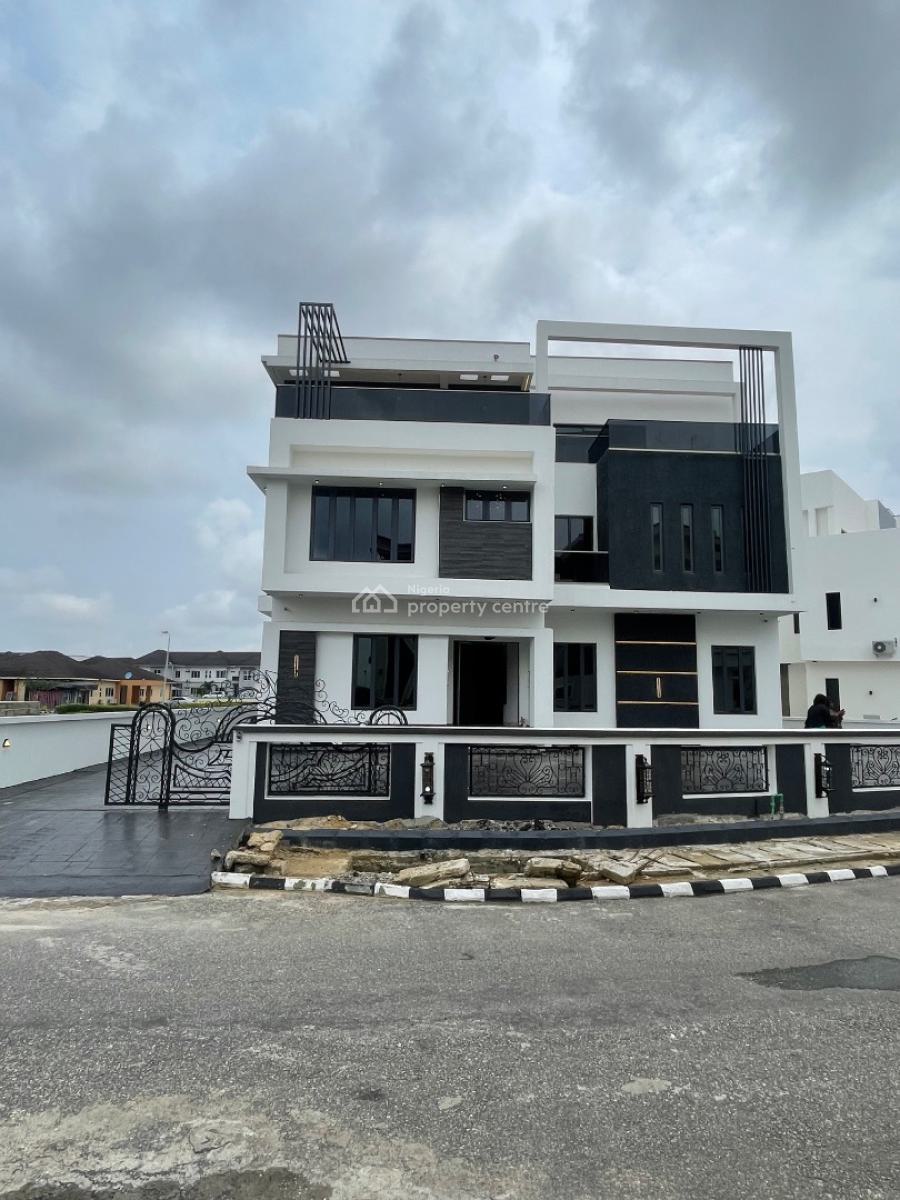 Luxurious and Spacious 6bed Mansion, with Cinema, Swimming Pool, Gym, Pinnock, Osapa, Lekki, Lagos, Detached Duplex for Sale
