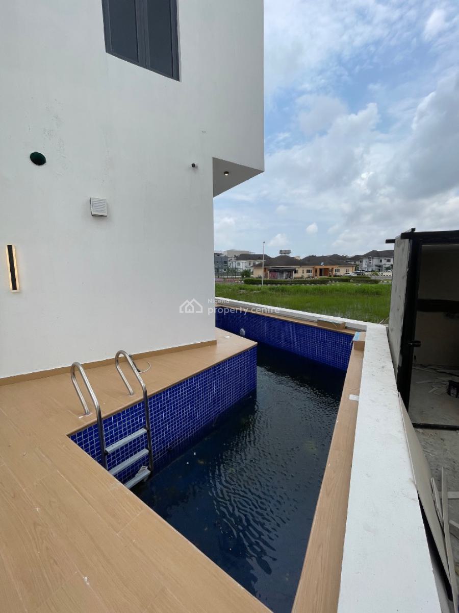 Luxurious and Spacious 6bed Mansion, with Cinema, Swimming Pool, Gym, Pinnock, Osapa, Lekki, Lagos, Detached Duplex for Sale