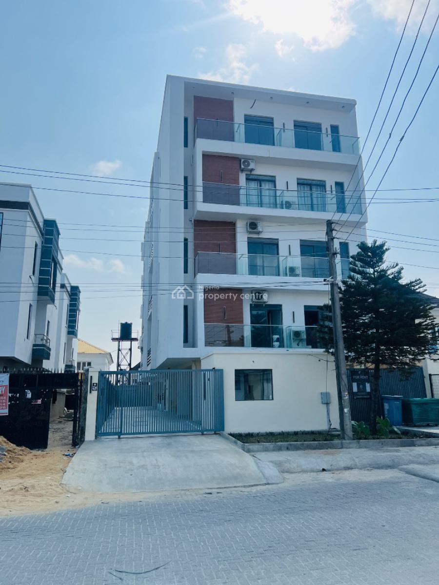 3 Bedroom Apartment, Fully Serviced with a Bq and a Rooftop Pool, Lekki Phase1, Lekki Phase 1, Lekki, Lagos, Flat / Apartment for Rent