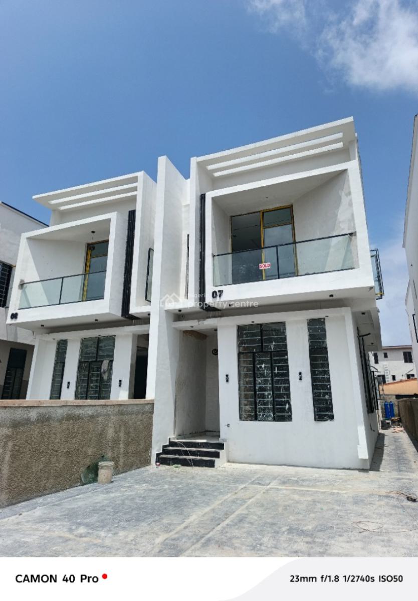 4 Bedroom Semi Detached Duplex, Idado, Lekki, Lagos, Semi-detached Duplex for Sale