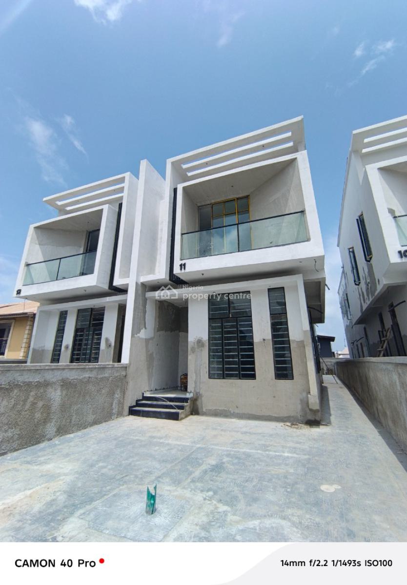 4 Bedroom Semi Detached Duplex, Idado, Lekki, Lagos, Semi-detached Duplex for Sale