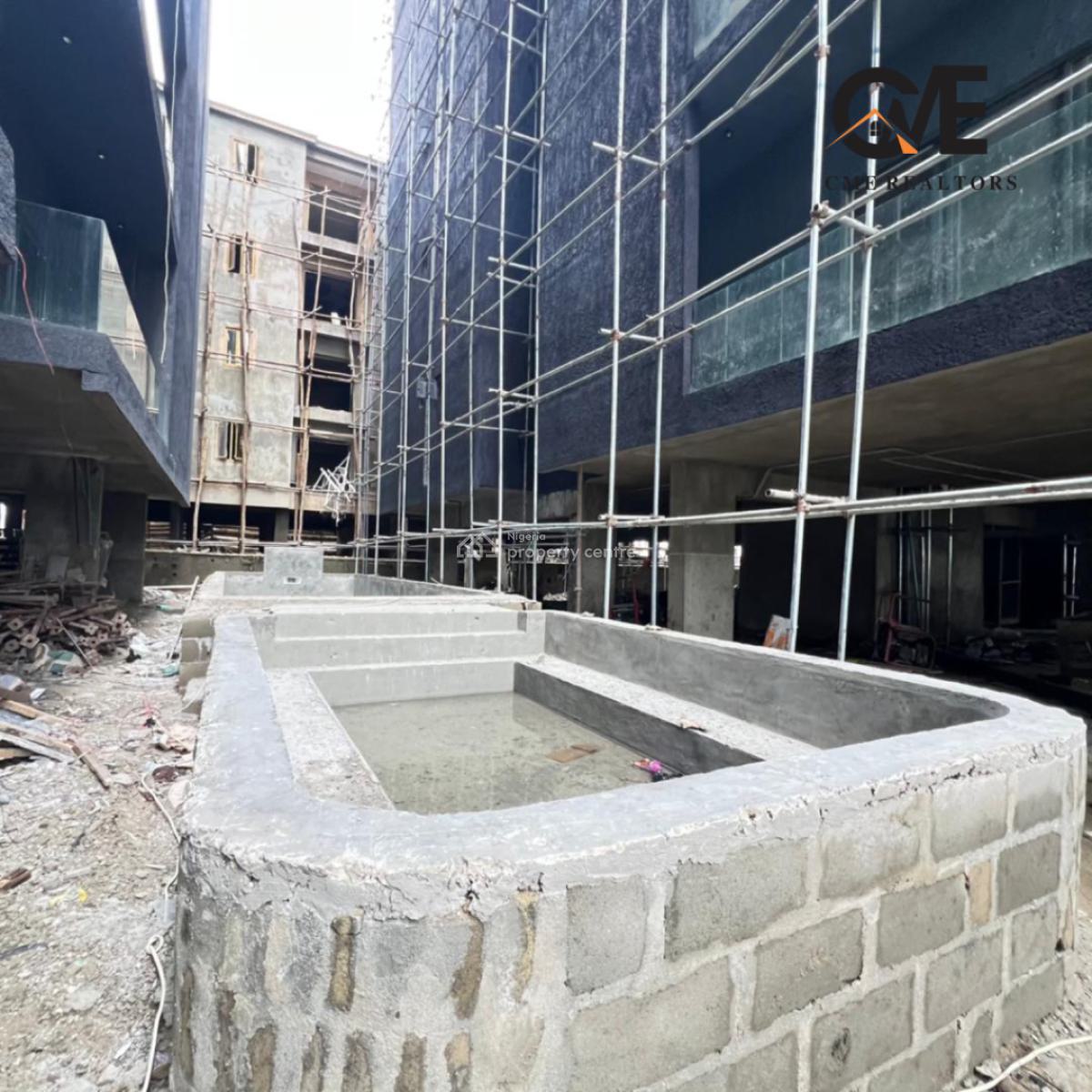 Newly Built 2 Bedroom Apartment, Ikate, Lekki, Lagos, Block of Flats for Sale