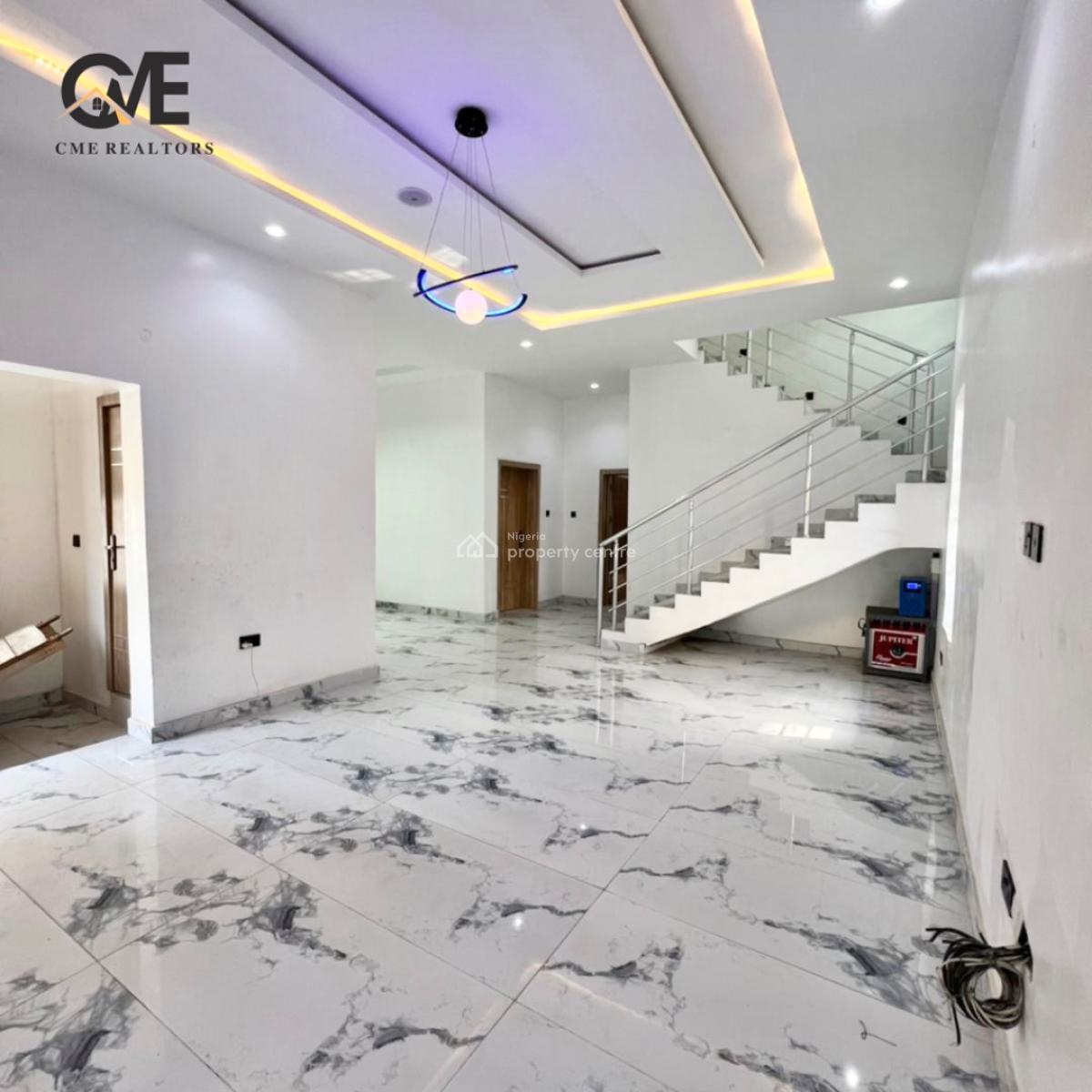 Contemporary 5 Bedroom Detached Duplex with Bq, Ikate, Lekki, Lagos, Detached Duplex for Sale