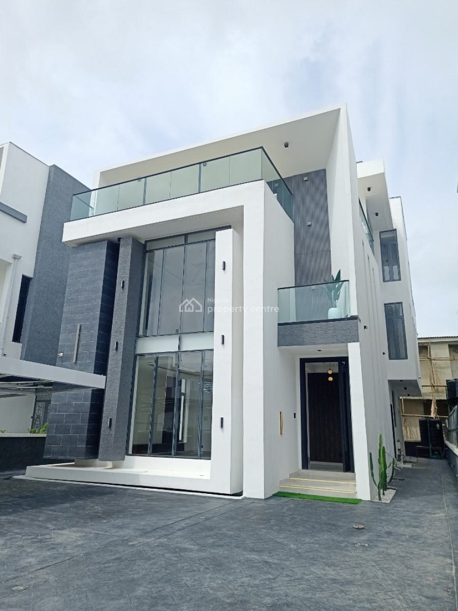 Luxury Built 5 Bedroom Houses with Pool and Cinema, Lekky County Homes Megamound Estate, Lekki Phase 2, Lekki, Lagos, Detached Duplex for Sale