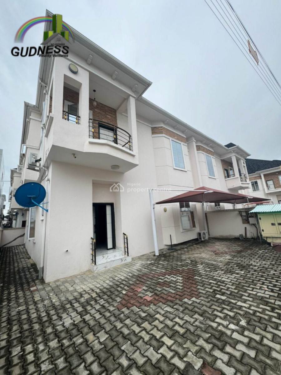 Luxurious Furnished 4 Bedroom Semi Detached Duplex., Ikota, Lekki, Lekki, Lagos, Detached Duplex for Rent