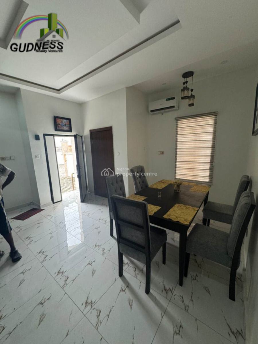 Luxurious Furnished 4 Bedroom Semi Detached Duplex., Ikota, Lekki, Lekki, Lagos, Detached Duplex for Rent