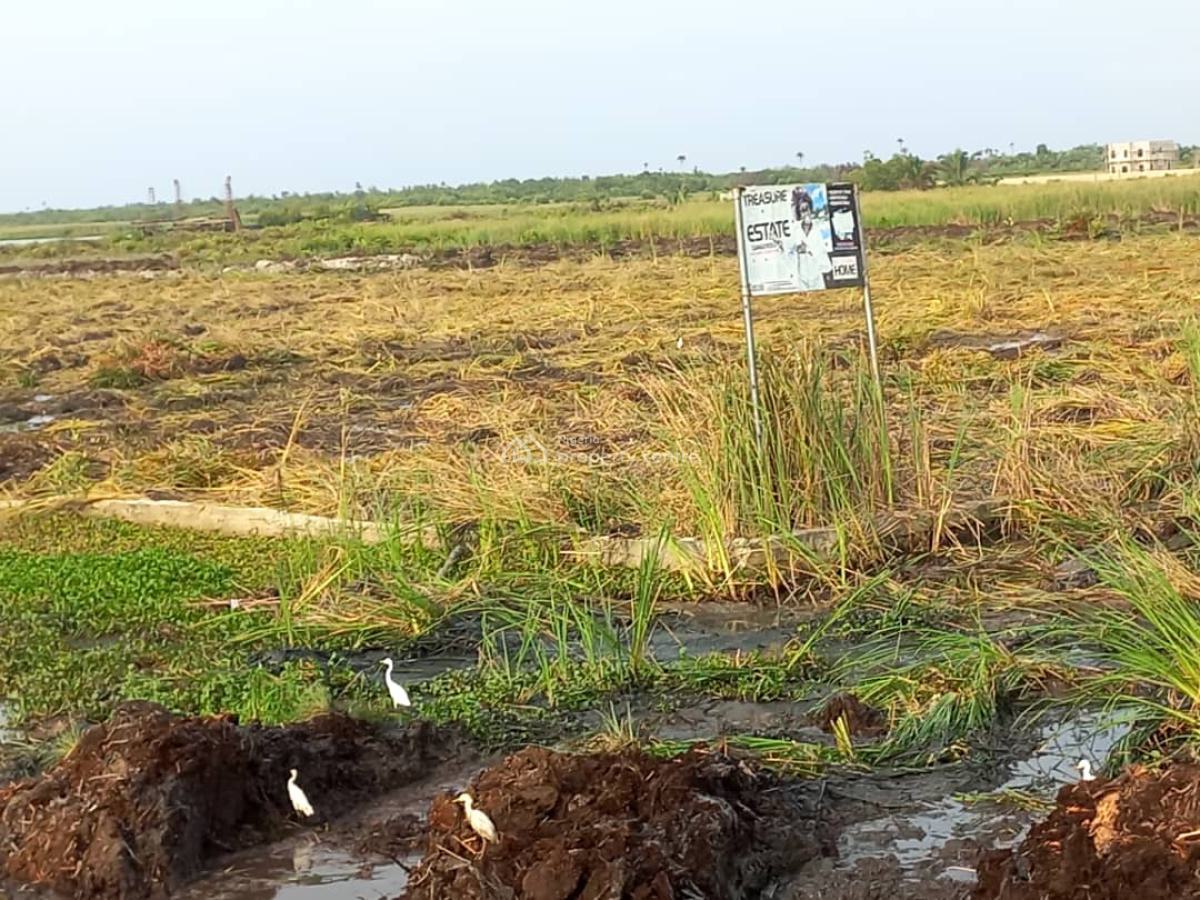 a Water Front Plot (500sqm) of Land, Treasure Island Estate, Sangotedo, Ajah, Lagos, Residential Land for Sale