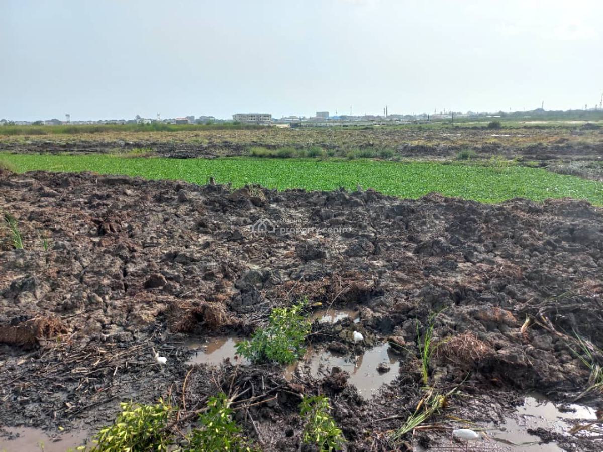 a Water Front Plot (500sqm) of Land, Treasure Island Estate, Sangotedo, Ajah, Lagos, Residential Land for Sale