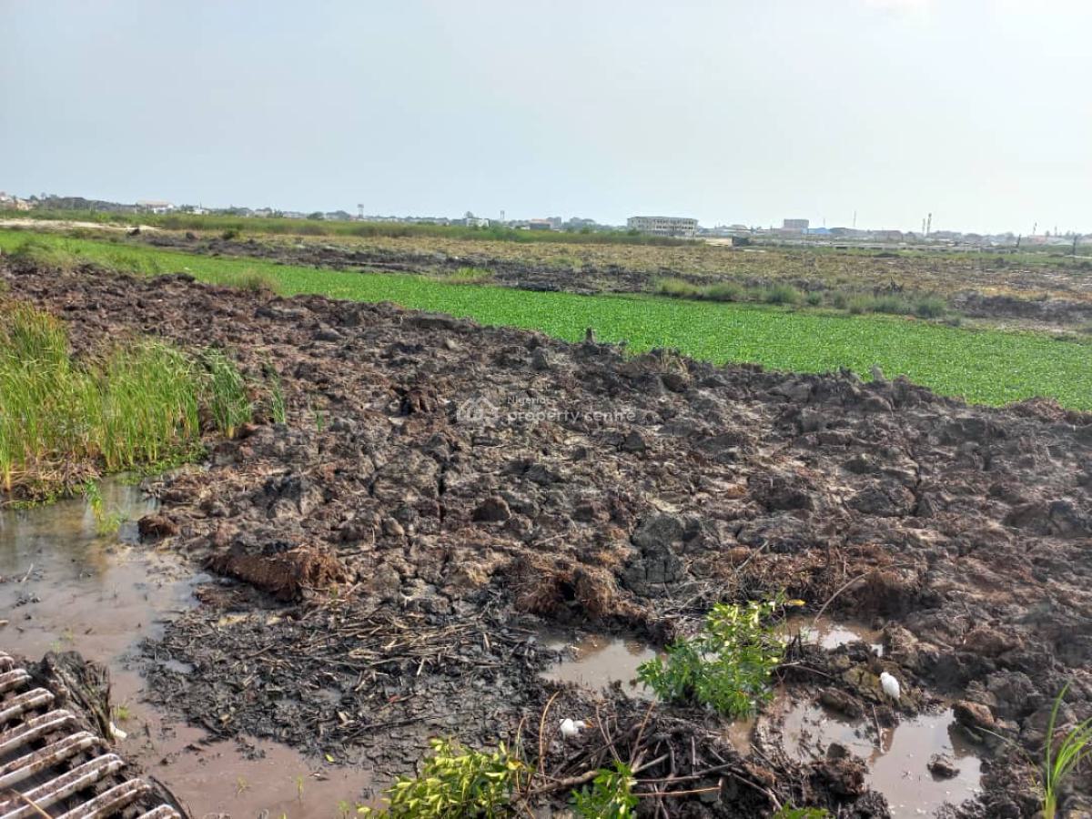 a Water Front Plot (500sqm) of Land, Treasure Island Estate, Sangotedo, Ajah, Lagos, Residential Land for Sale