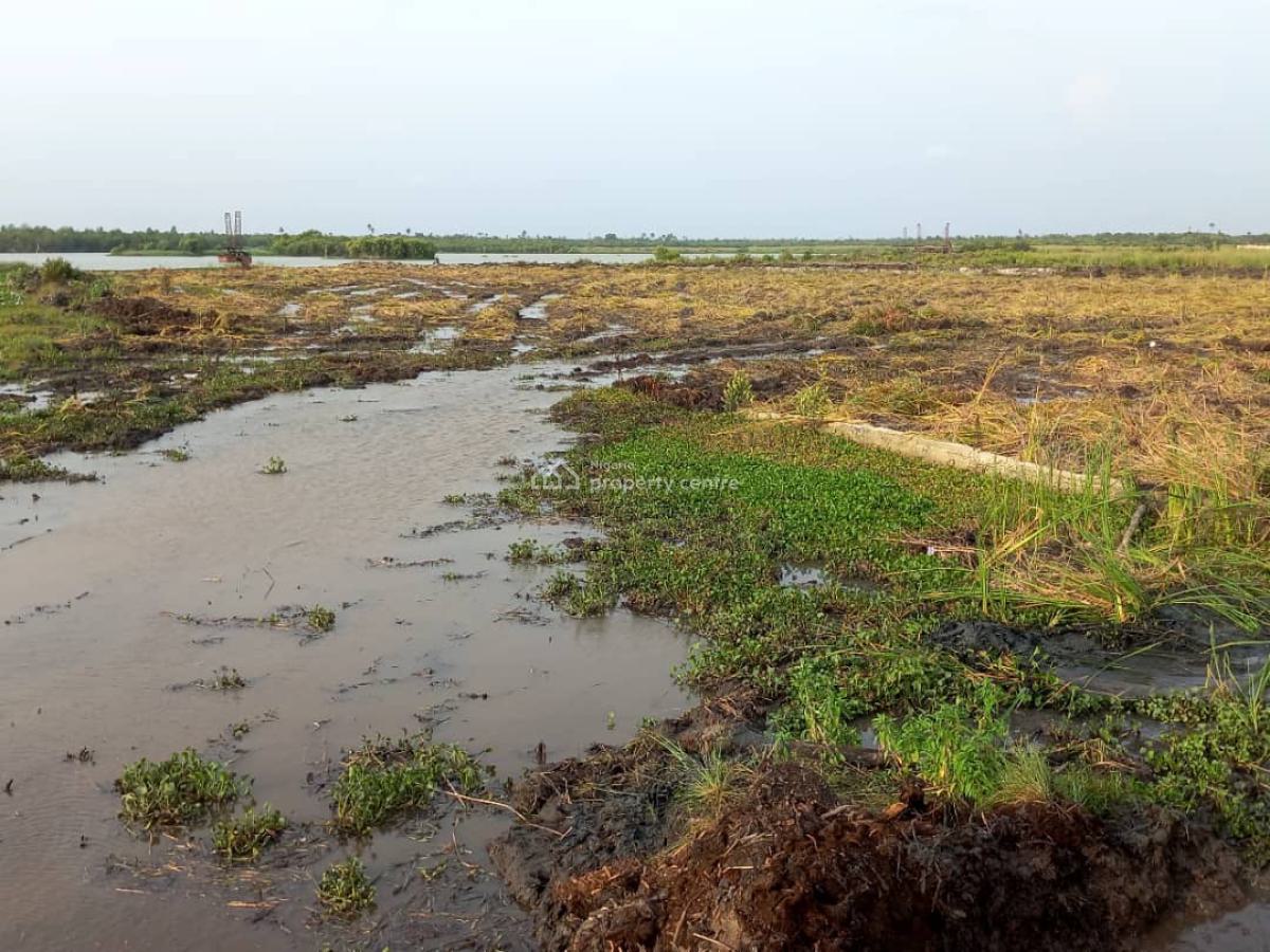 a Water Front Plot (500sqm) of Land, Treasure Island Estate, Sangotedo, Ajah, Lagos, Residential Land for Sale