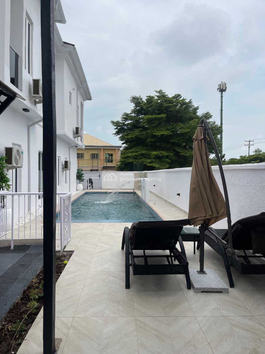 Luxurious, Satandard and Spacious Newly Built 5bed Mansion, Pool & Bq, Pinnock, Osapa, Lekki, Lagos, Detached Duplex for Sale