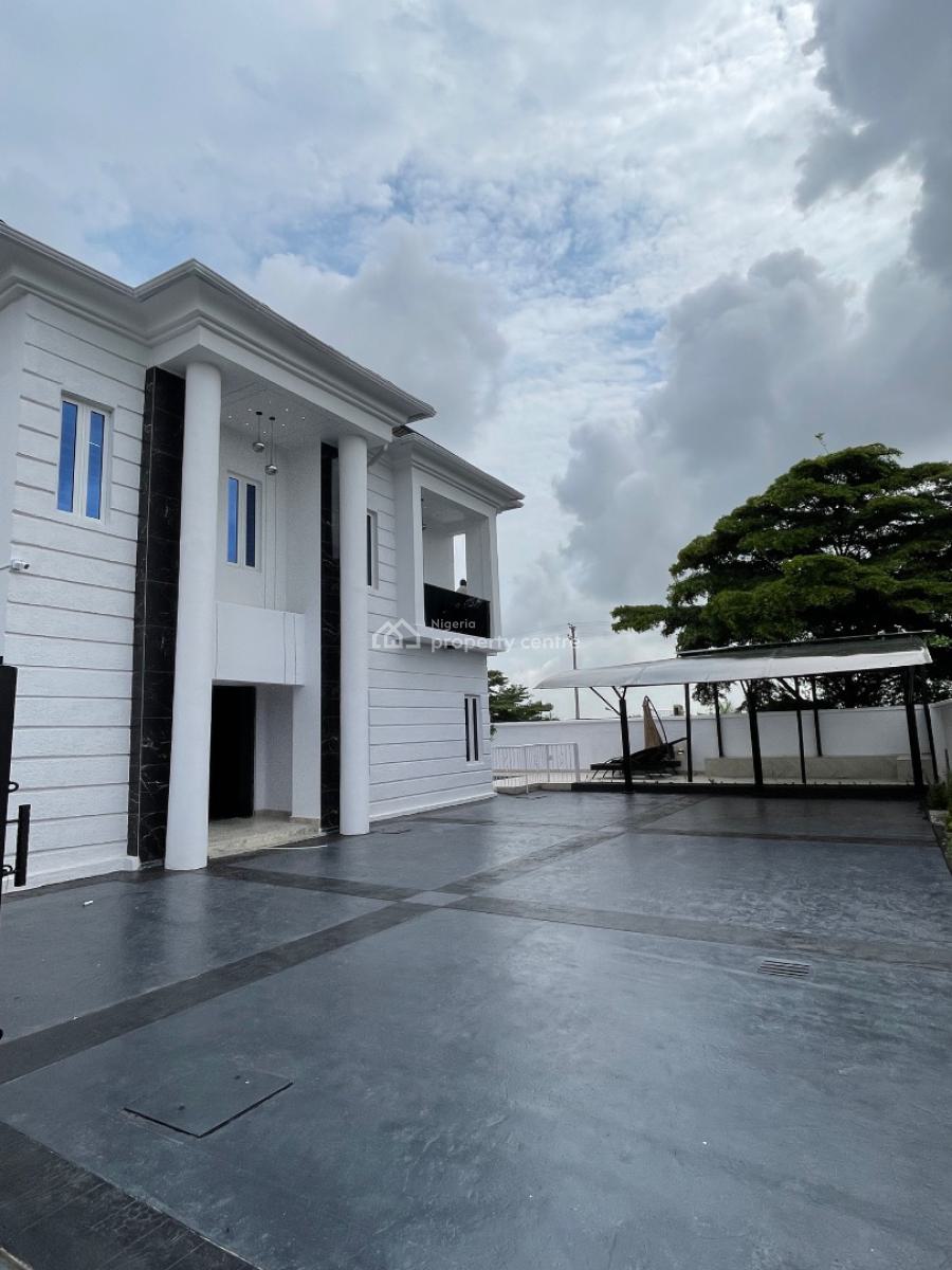 Luxurious, Satandard and Spacious Newly Built 5bed Mansion, Pool & Bq, Pinnock, Osapa, Lekki, Lagos, Detached Duplex for Sale