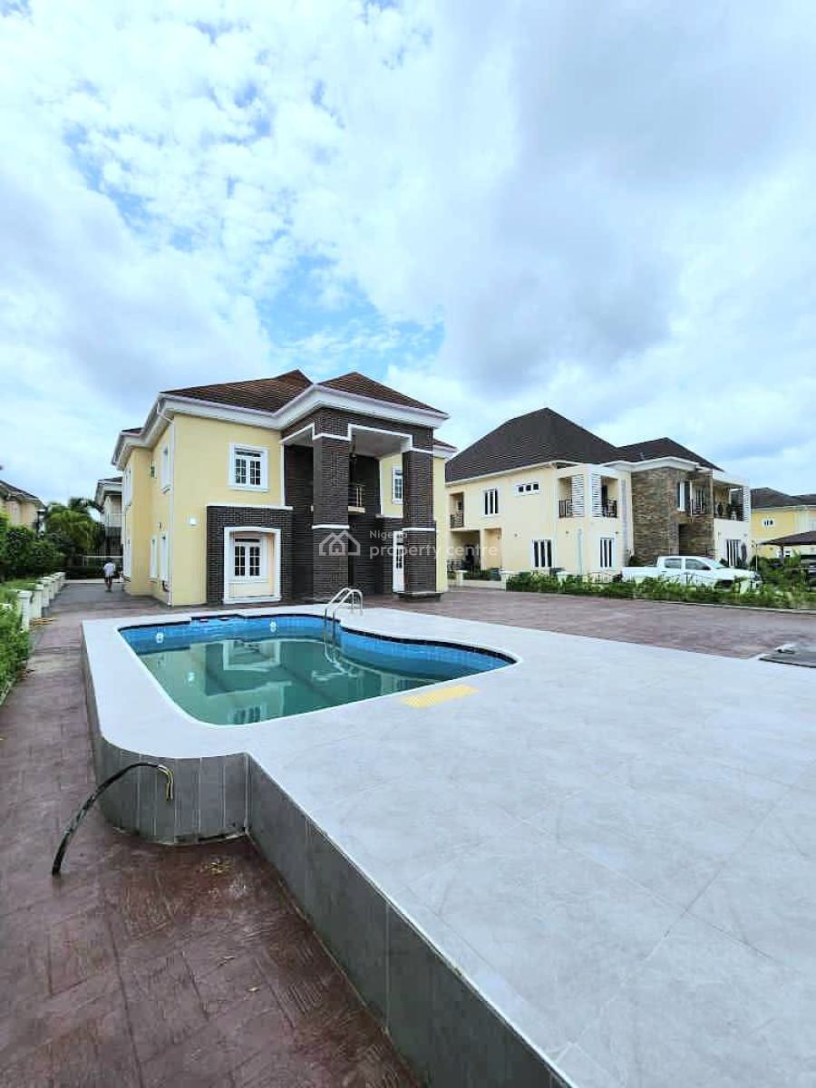 Luxurious 5bedrooms Fully Detached Duplex with 2bqs, Northen Foreshore Chevron, Lekki, Lagos, Detached Duplex for Sale