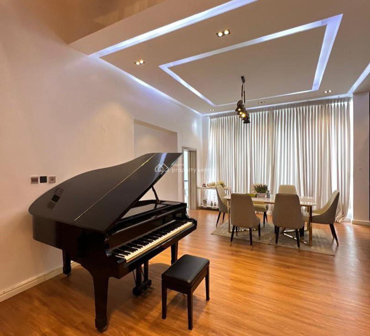 Fully Furnished Exclusive 5 Bedrooms Contemporary House!, Osapa Lekki, Osapa, Lekki, Lagos, Detached Duplex for Rent