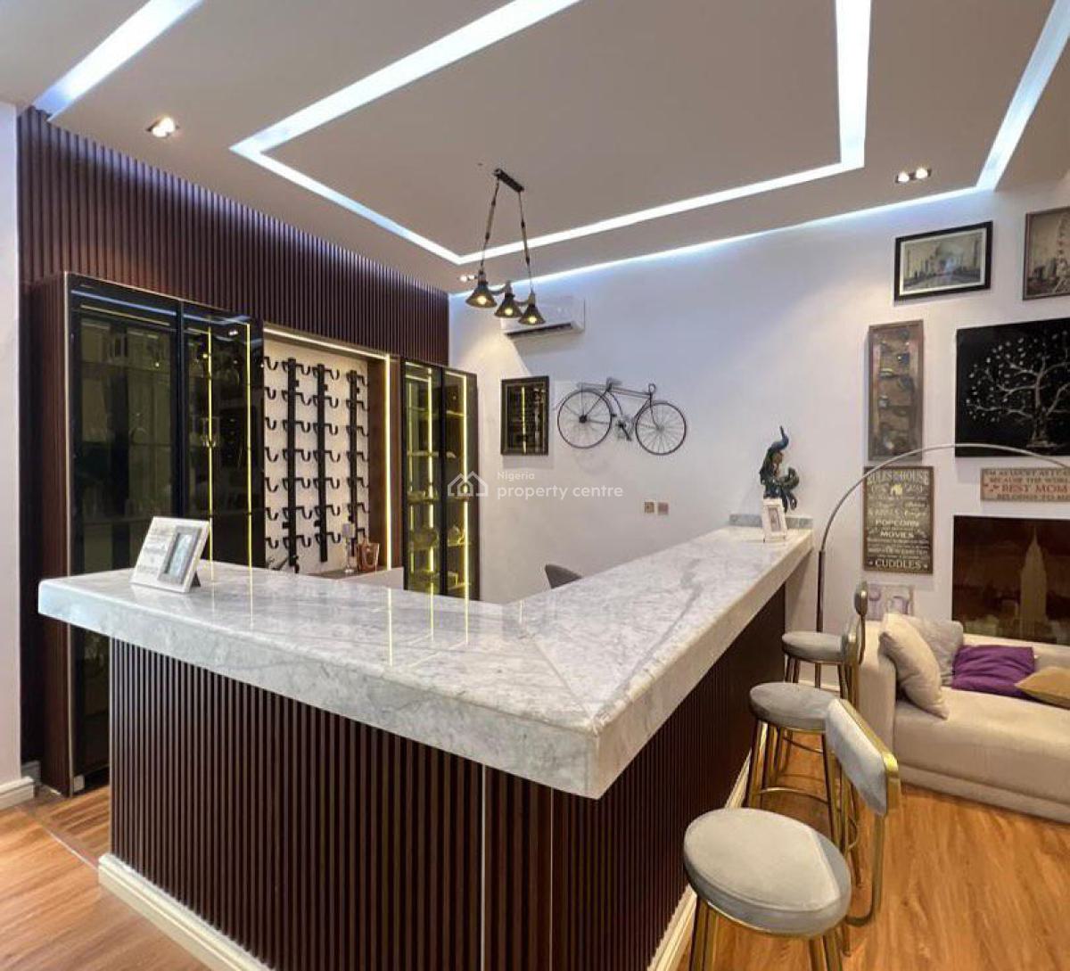 Fully Furnished Exclusive 5 Bedrooms Contemporary House!, Osapa Lekki, Osapa, Lekki, Lagos, Detached Duplex for Rent