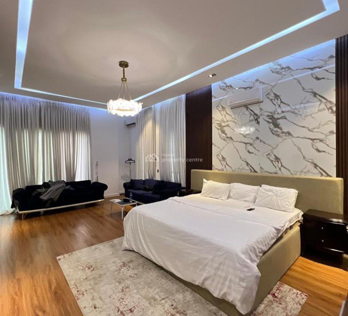 Fully Furnished Exclusive 5 Bedrooms Contemporary House!, Osapa Lekki, Osapa, Lekki, Lagos, Detached Duplex for Rent