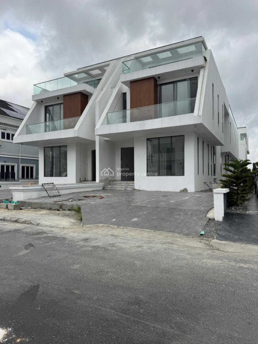 Magnificent 5 Bedroom Semi Detached Duplex  with Private Pool,cinema, Ikate, Lekki, Lagos, House for Sale