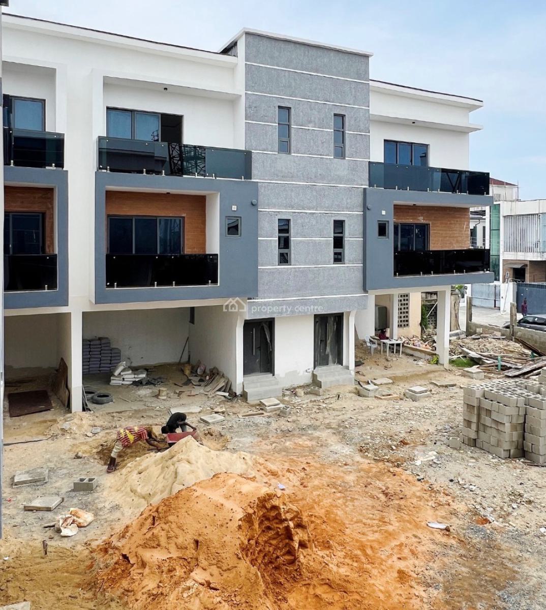 Serviced 4 Bedroom Townhouse, Ologolo, Lekki, Lagos, Detached Duplex for Sale