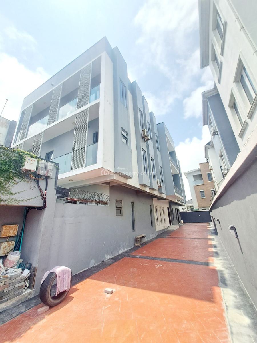 Well Built 2 Units of 4 Bedroom Terrace with Bq, Ikate By Salem, Lekki, Lagos, Terraced Duplex for Rent
