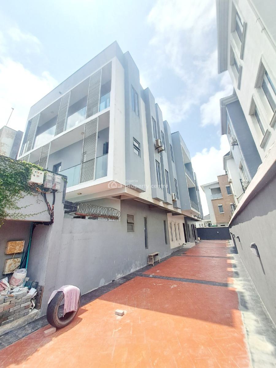 Well Built 2 Units of 4 Bedroom Terrace with Bq, Ikate By Salem, Lekki, Lagos, Terraced Duplex for Rent