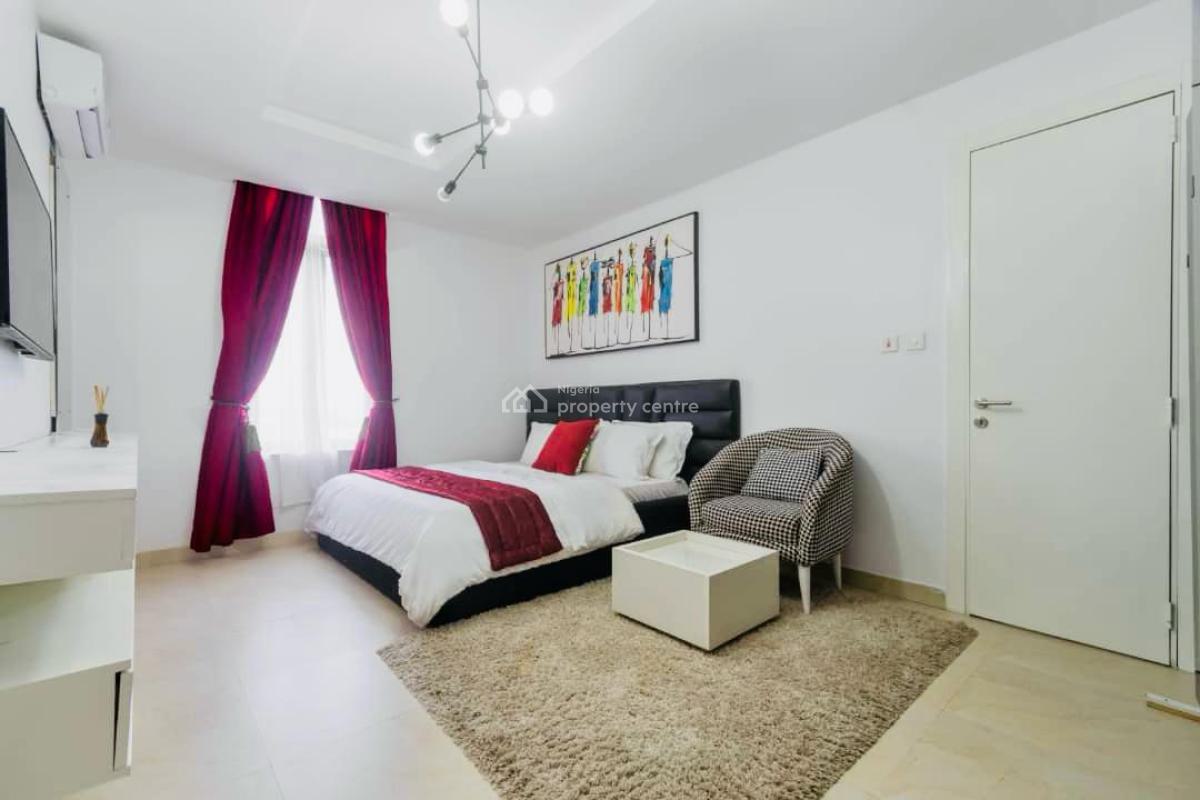 Fully Furnished Serviced with 24hrs Power, Swimming Pool, Gym, Off Durosimi Etti Street, Lekki Phase 1, Lekki, Lagos, Flat / Apartment for Rent