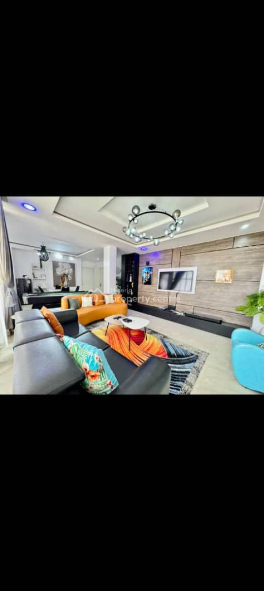 Fully Furnished Serviced with 24hrs Power, Swimming Pool, Gym, Off Durosimi Etti Street, Lekki Phase 1, Lekki, Lagos, Flat / Apartment for Rent