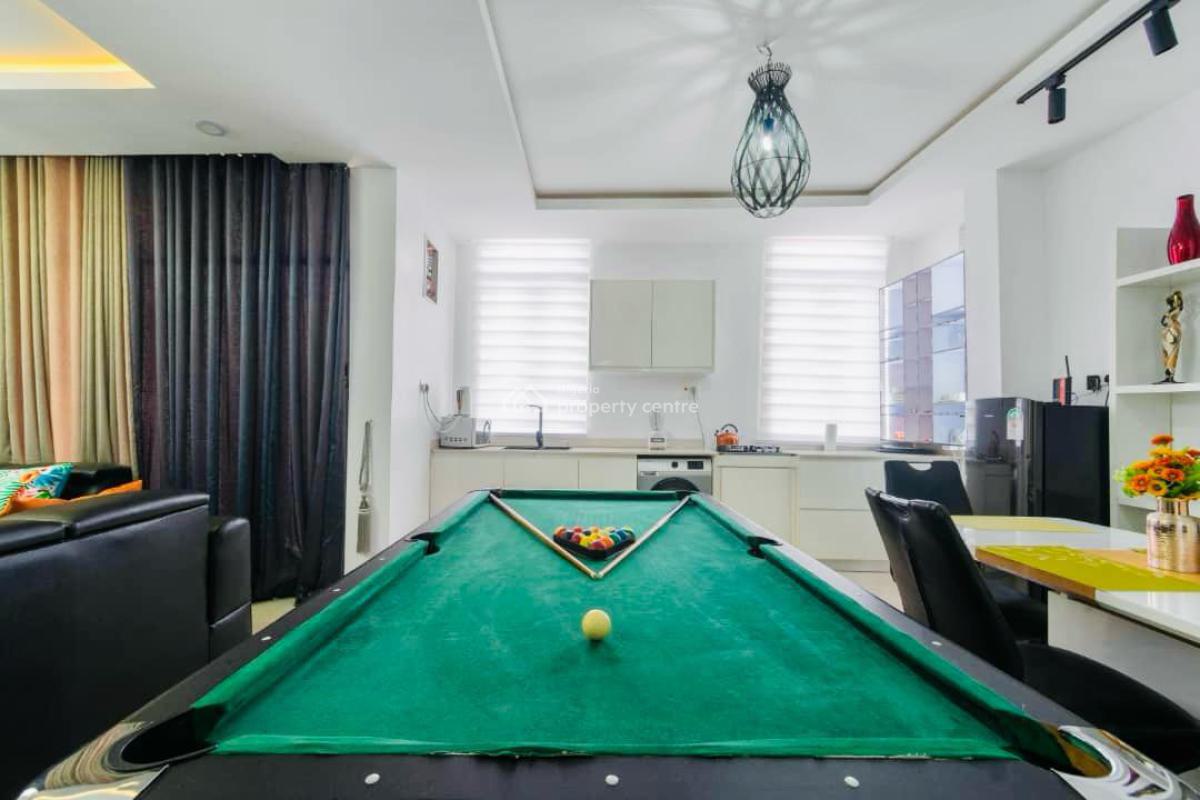 Fully Furnished Serviced with 24hrs Power, Swimming Pool, Gym, Off Durosimi Etti Street, Lekki Phase 1, Lekki, Lagos, Flat / Apartment for Rent