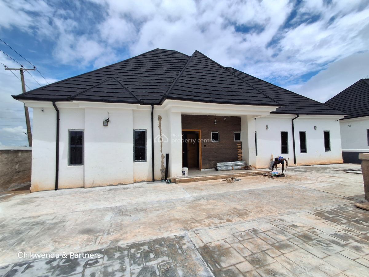 New Built 4-bedrooms Bungalow (all Ensuite), Residential Layout, Emene, Enugu, Enugu, Detached Bungalow for Sale