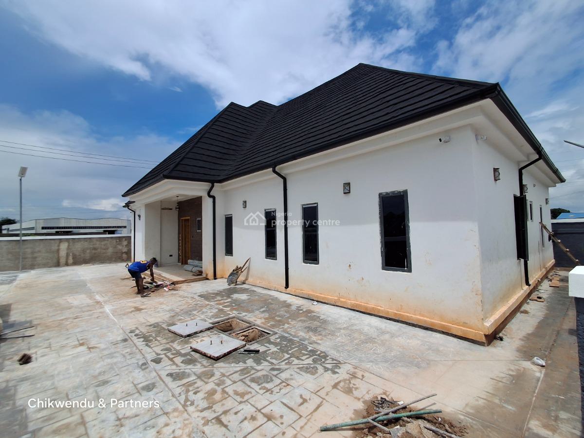 New Built 4-bedrooms Bungalow (all Ensuite), Residential Layout, Emene, Enugu, Enugu, Detached Bungalow for Sale