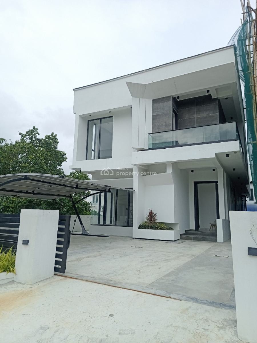 Newly Built and Luxury Finished 5 Bedroom Detached House with Swimming Pool, Lekki County Homes, Megamound Estate, Lekki Phase 2, Lekki, Lagos, Detached Duplex for Sale