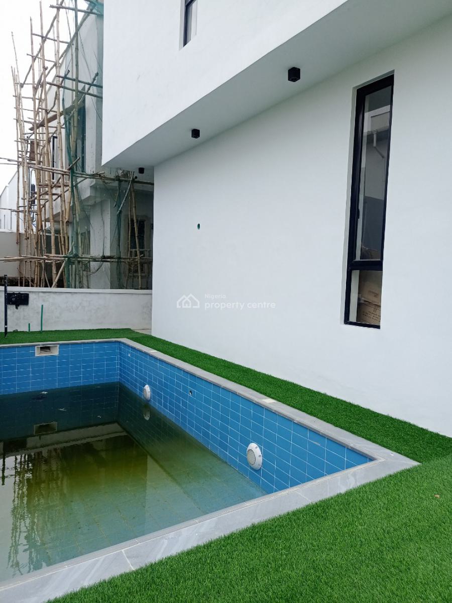Newly Built and Luxury Finished 5 Bedroom Detached House with Swimming Pool, Lekki County Homes, Megamound Estate, Lekki Phase 2, Lekki, Lagos, Detached Duplex for Sale