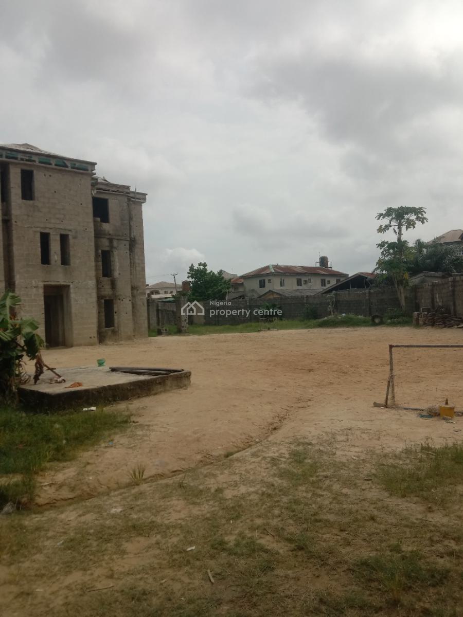 2 Plots of Land with Structure of 2 Story Building, Badore, Ajah, Lagos, Mixed-use Land for Sale