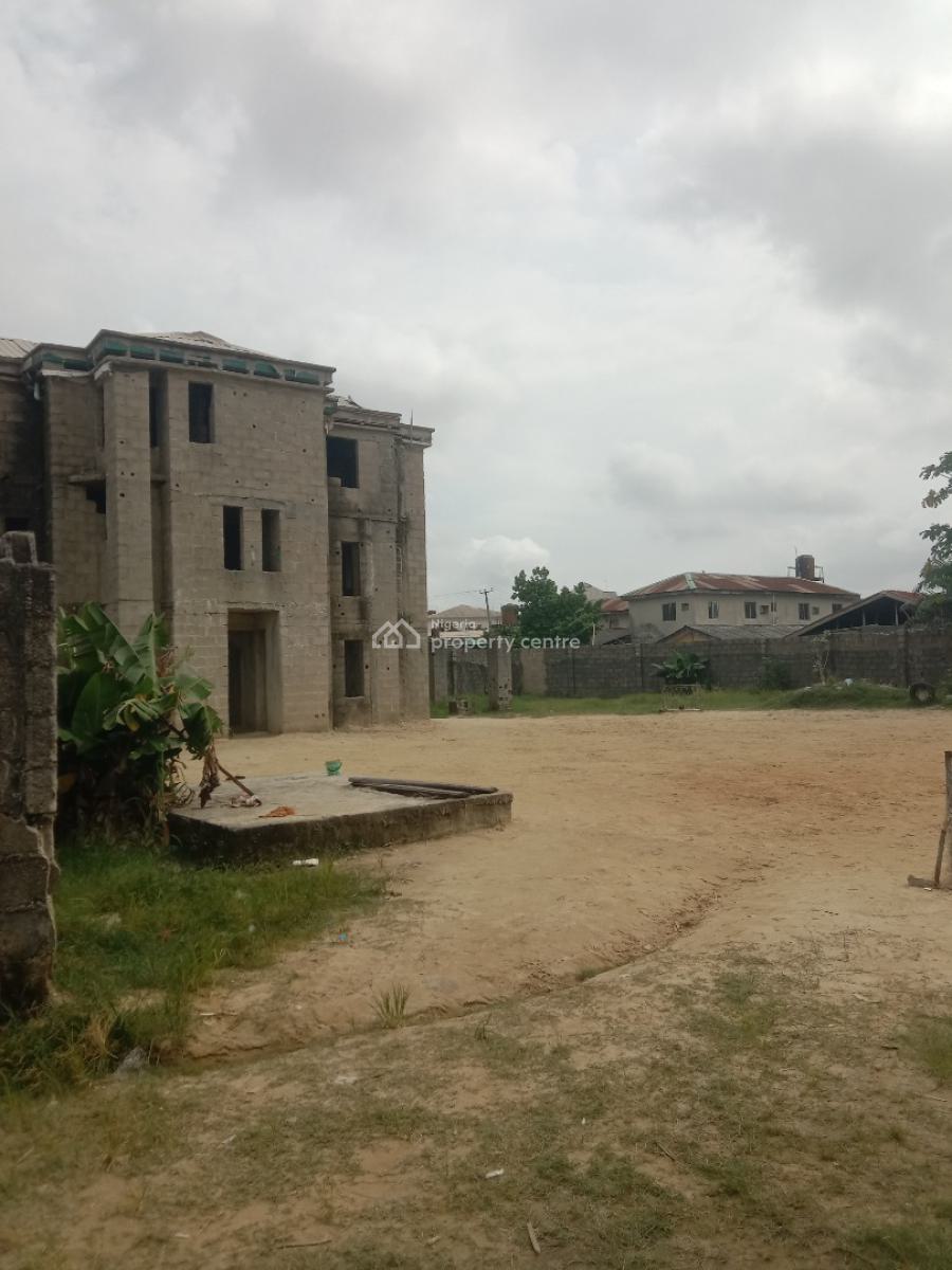 2 Plots of Land with Structure of 2 Story Building, Badore, Ajah, Lagos, Mixed-use Land for Sale