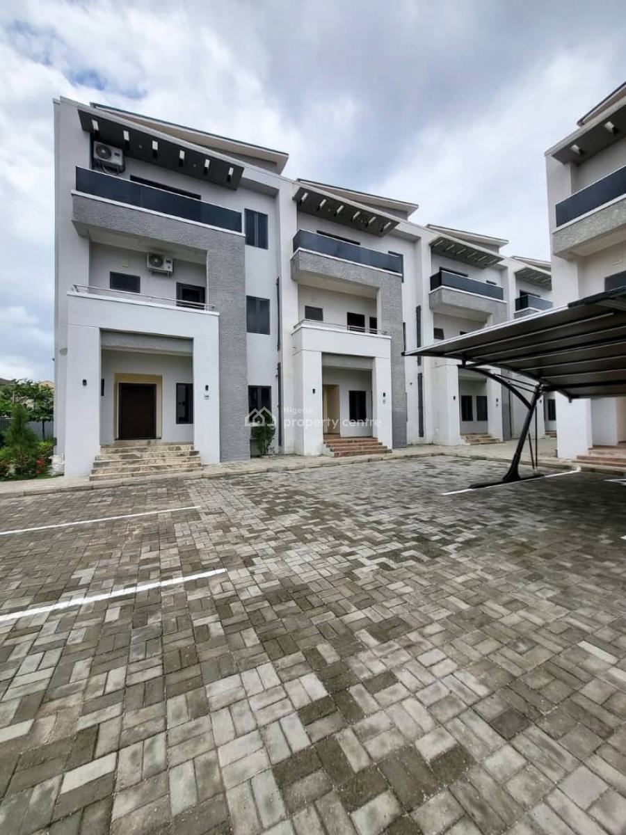 Beautiful & Brand New 5 Bedroom Spacious Terrace Duplex, Bq, Tarred Road, Durumi, Abuja, Terraced Duplex for Sale