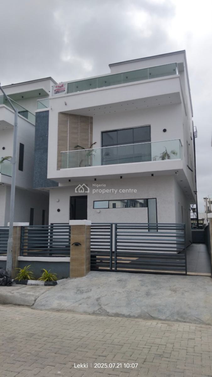 Luxury 5 Bedroom Detached House= Cinema, Regional Road, Off Platinum Road, Lekki, Lagos, House for Sale