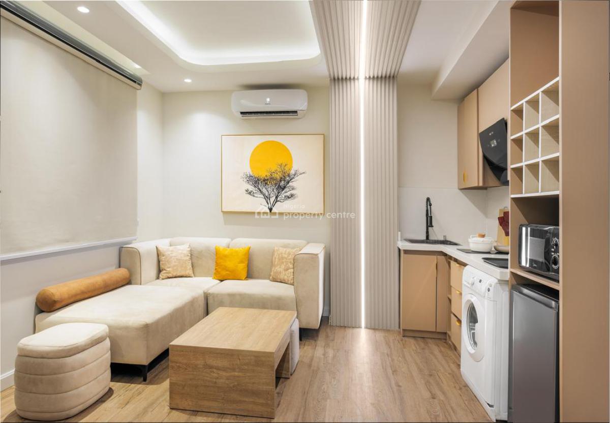 Modern Premium Studio Apartment - All Inclusive Living with Style, Lekki Phase 1, Lekki, Lagos, Flat / Apartment Short Let
