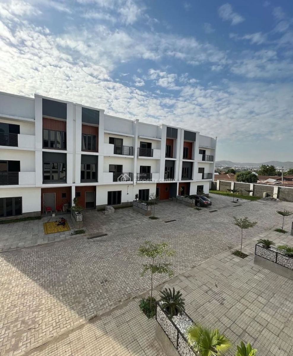 This Is a 4 Bedroom Terrace Duplex with Bq Attached, Kado, Abuja, Terraced Duplex for Rent