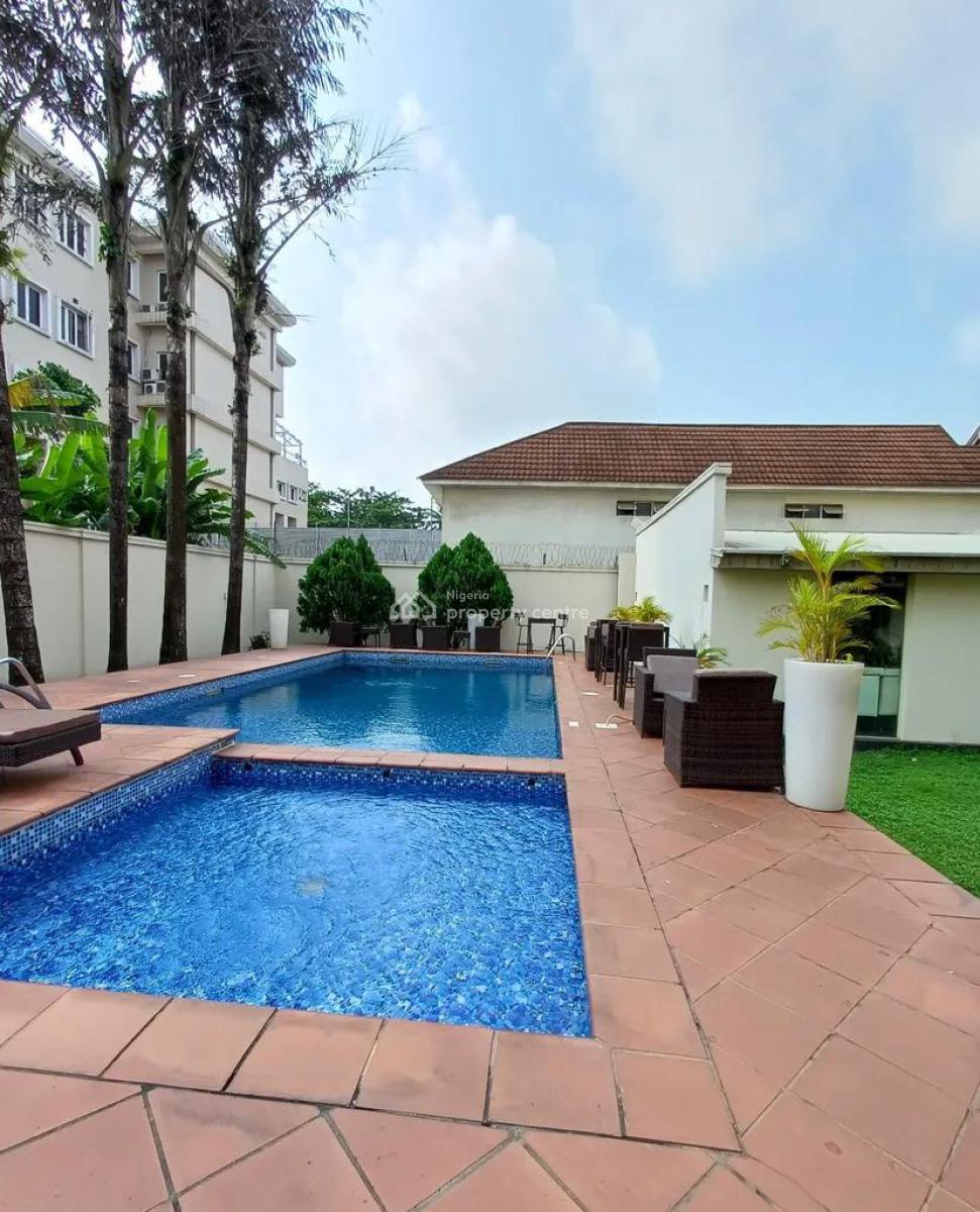 3 Bedroom Serviced Apartment with Maids Room., Ikoyi, Lagos, Flat / Apartment for Rent