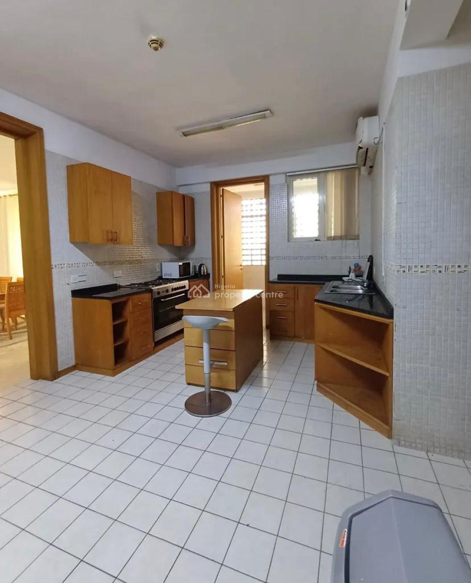3 Bedroom Serviced Apartment with Maids Room., Ikoyi, Lagos, Flat / Apartment for Rent