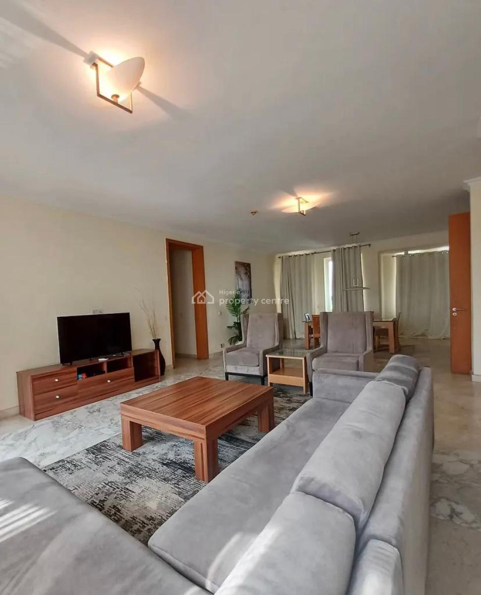 3 Bedroom Serviced Apartment with Maids Room., Ikoyi, Lagos, Flat / Apartment for Rent