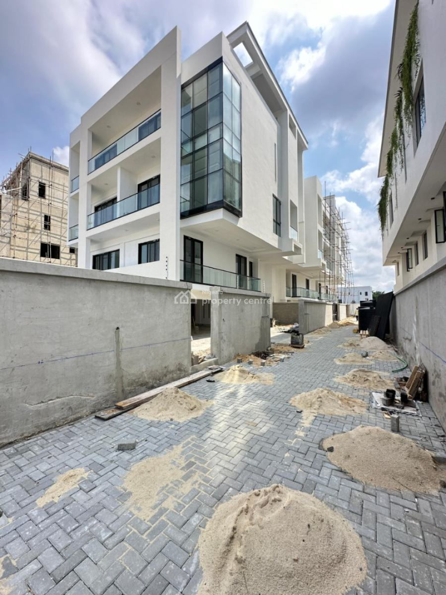 Waterview 5 Bedroom Terraced Duplex with Swimming Pool, Gym and Bq, Banana Island, Ikoyi, Lagos, Terraced Duplex for Sale