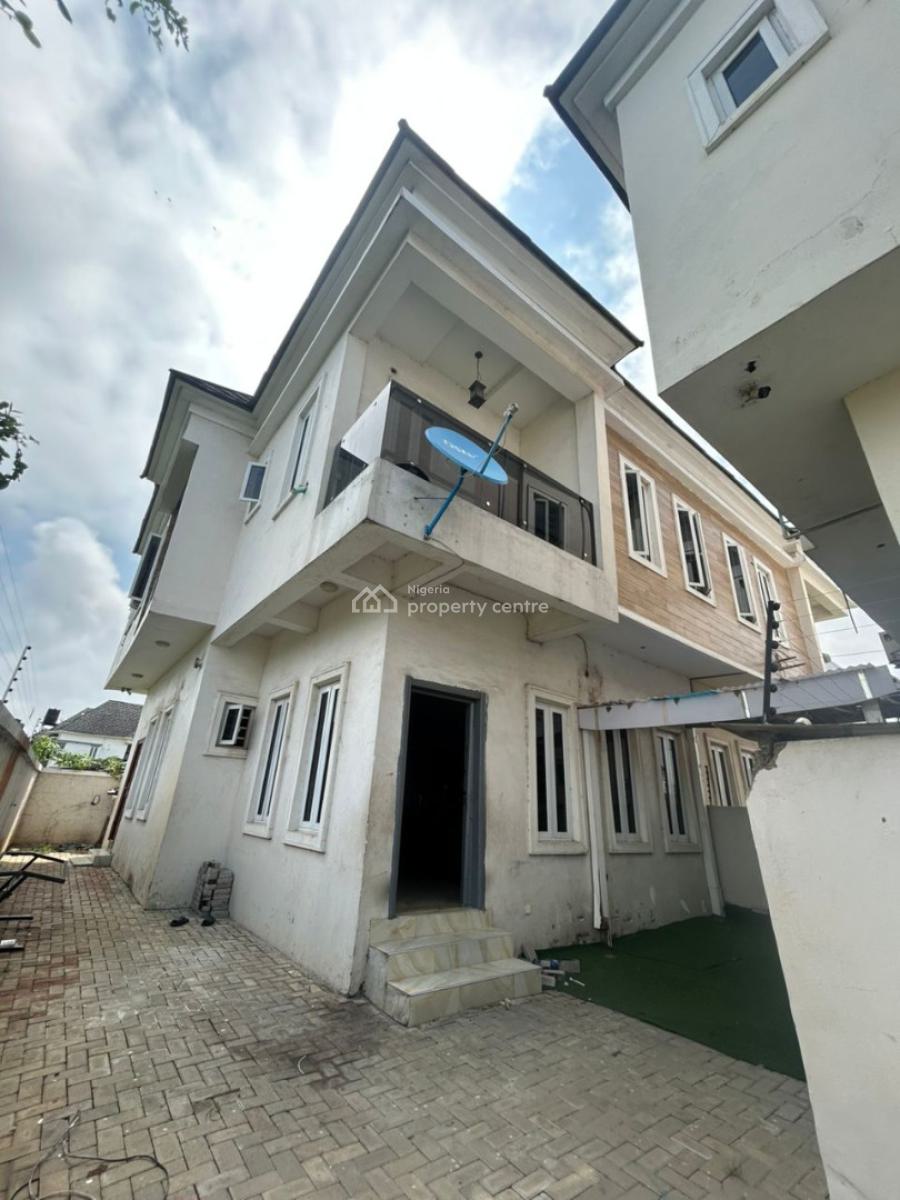 Nice and Spacious 4 Bedroom Duplex, Orchid Road, Lekki, Lagos, Semi-detached Duplex for Rent