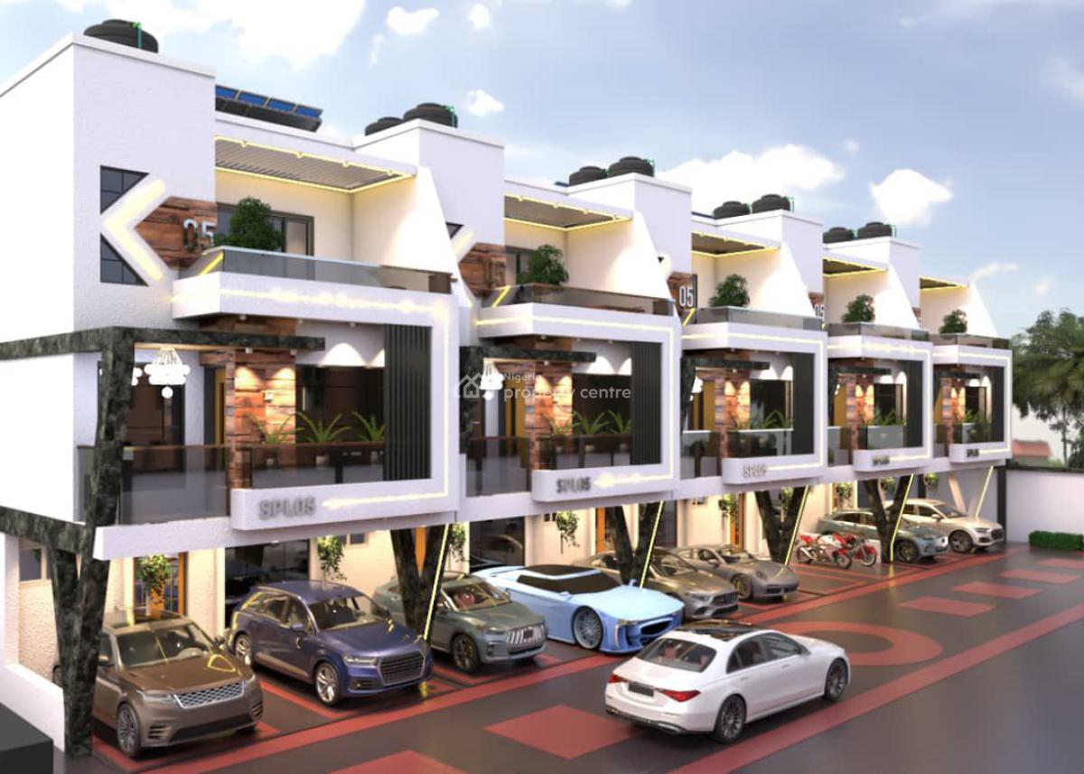 (off Plan) 4 Bedroom Terrace Duplex in Lekki Palm City, Ajah Lagos, Lekki Palm City, Ajah, Lagos, Terraced Duplex for Sale