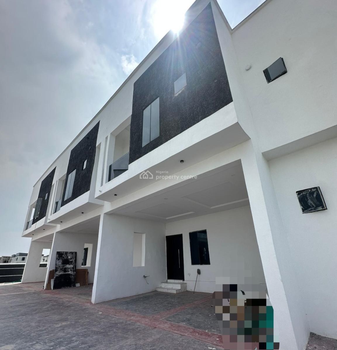 Brand New 3 Bedroom Terrace Duplex with Bq at Abraham Adesanya, Ajah, Located at Abraham Adesanya, Ajah, Lagos, Terraced Duplex for Sale
