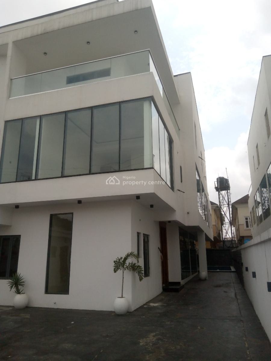 Exquisitely Finished 5bdrm Fully Detached Mansion with 2rm Bq Fit for, Off Fola Osibo Lekki Ph 1 Lekki Lagos, Lekki, Lagos, Detached Duplex for Sale
