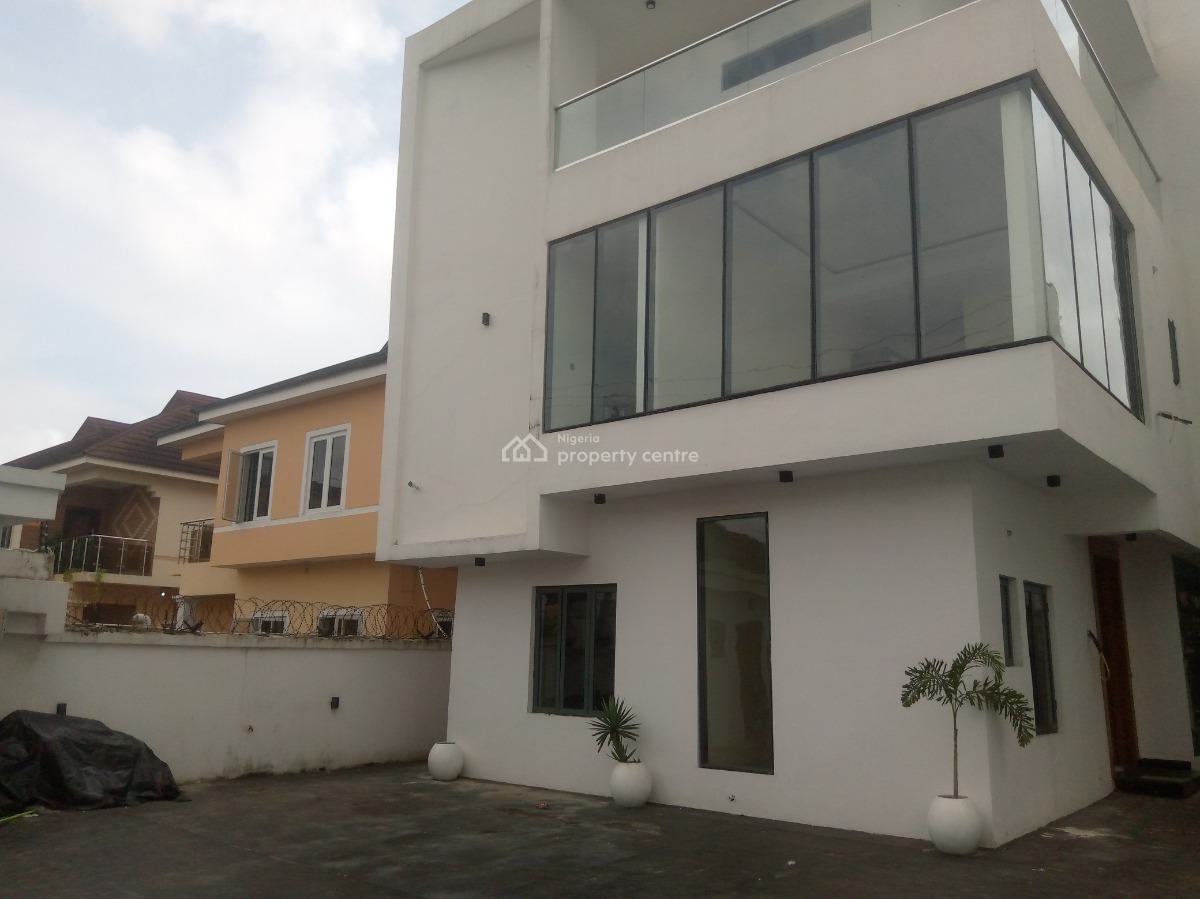 Exquisitely Finished 5bdrm Fully Detached Mansion with 2rm Bq Fit for, Off Fola Osibo Lekki Ph 1 Lekki Lagos, Lekki, Lagos, Detached Duplex for Sale