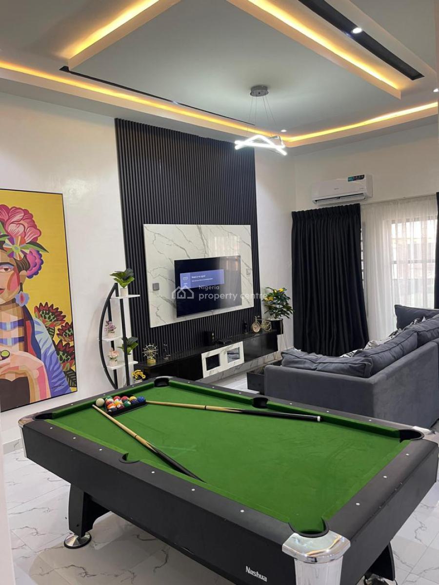 Well Maintained and Fully Furnished 2 Bedroom Flat Upstairs, Ologolo, Lekki, Lagos, Flat / Apartment for Rent